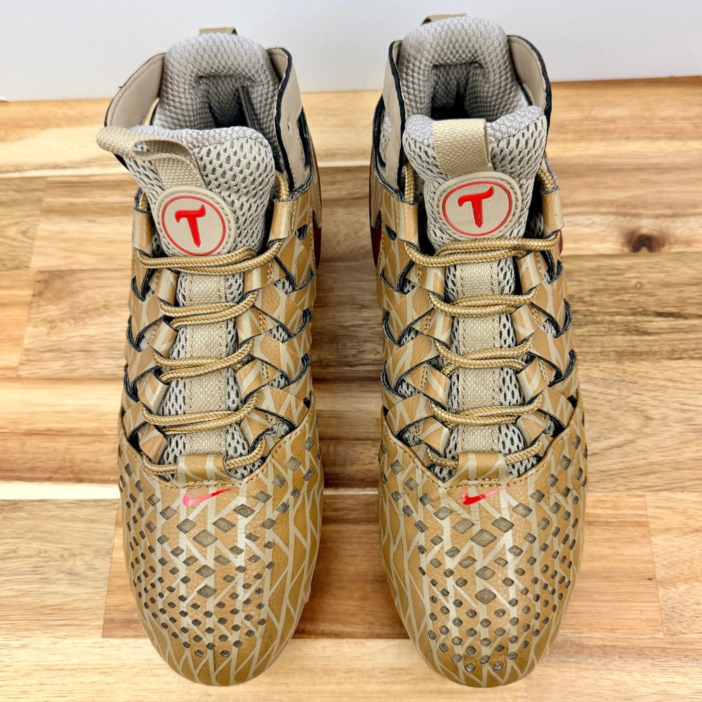 Nike Huarache V LAX Elite Thompson Bros Lacrosse Cleats Sz 7.5 807120 200 - Picture 2 of 8
